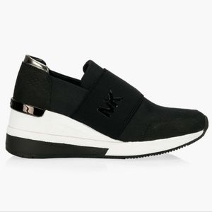 Michael Kors Felix Trainer Wedge Sneakers 7.5
